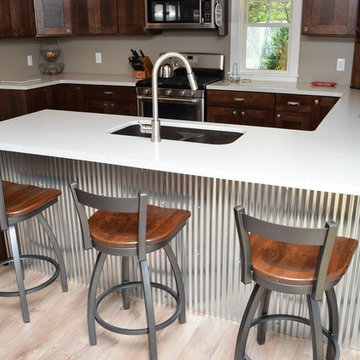 Knox, IN. Haas Signature Collection, Hickory Sienna Kitchen