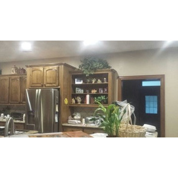 Interior wood refinish and paint