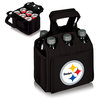 Pittsburgh Steelers Six Pack Beverage Carrier, Black