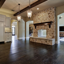 fireplace mantel