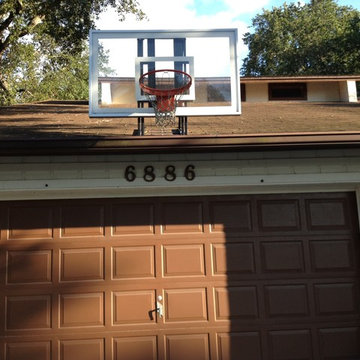 James S's Roof King Platinum Basketball System on a 20x25 in Largo, FL
