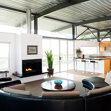 Hillside residence