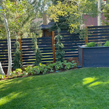 Park City planting, mulch, maintenance, overseed