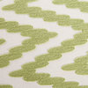 Embroidered Chevron Dots Throw Pillow, Green, 18"x18"