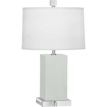 Robert Abbey Harvey 1 Light Accent Lamp, Celadon Glazed Ceramic - CL990