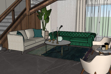 LIVING ROOM - DESIGN ONLY PROJECT