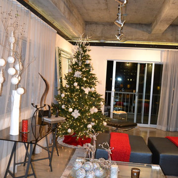 Christmas decorating modern style