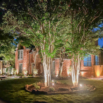 Elegant Flagstone Entry & Natural Stone Path Transformation | Allen, TX