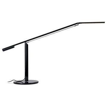 Equo Desk Lamp, Cool Light, Black