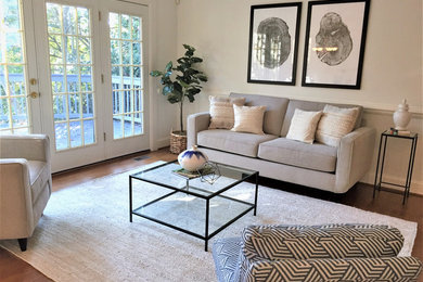 Living room - living room idea in Richmond