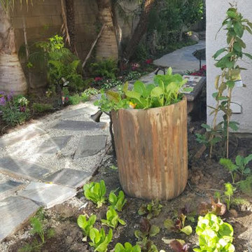 Romantic Garden Before and After
