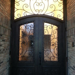Wrought Iron Exterior Entry Doors - Products