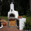 Wood Fired Modular Pizza Oven Kit for Outdoor Kitchen or Indoor Use, 31.5"-47.3"