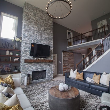 Fishers Residence - Contemporary Rustic + Industrial