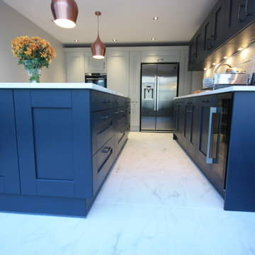 Grey Painted Shaker Kitchen