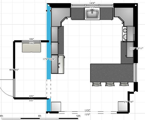 Kitchen Expansion and Remodel - Layout Advice Needed