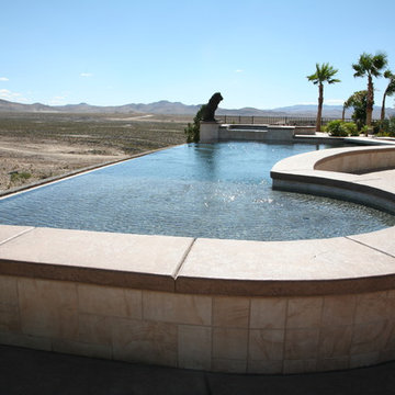 Negative Edge & Perimeter Overflow Pools in Las Vegas, Poolscapes LLC