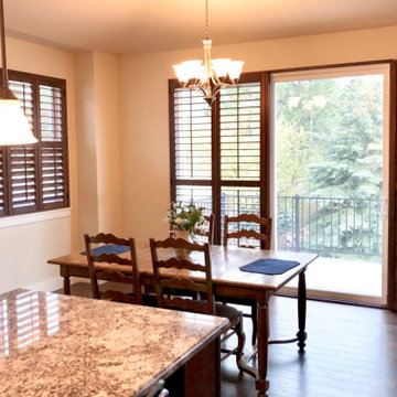 "Patio Door" Plantation Shutter applications