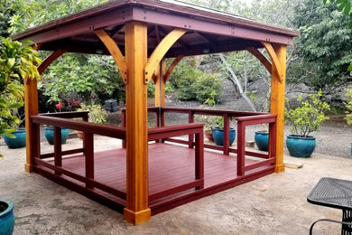 Customized Gazebo Before and After