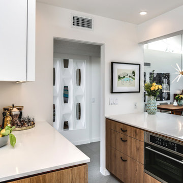 Remove Cabinets to Open the Space