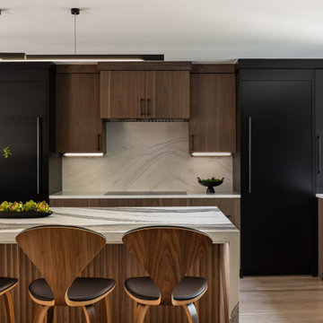 Contemporary Kitchen with Scullery