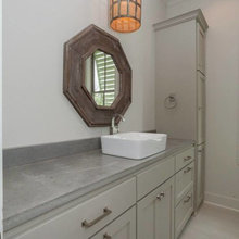Rustic bathroom mirrors