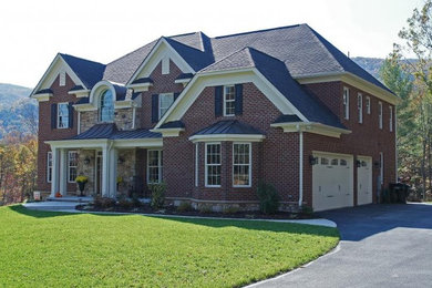 Example of a classic exterior home design in Atlanta