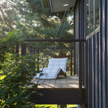 Balcony in the trees
