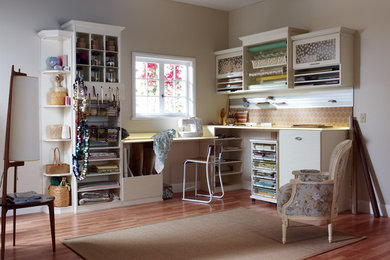 Home office - home office idea in Seattle