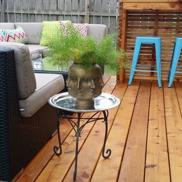 Two level deck