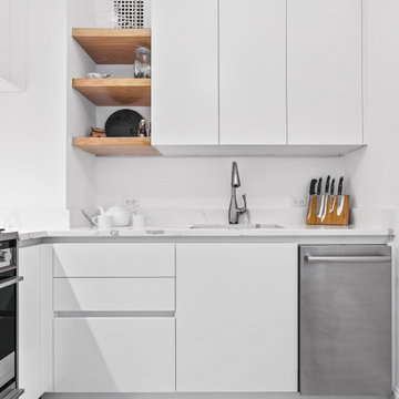 A Compact, Elegant Chicago Kitchen