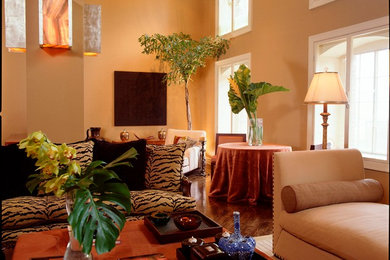 Example of a living room design in New York