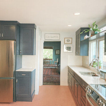 Classic Blue Kitchen