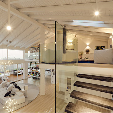 UN ATTICO IN STILE LOFT IN MILANO