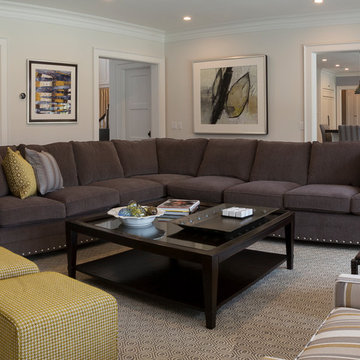 Brookville Living Rooms by Margali and Flynn Designs
