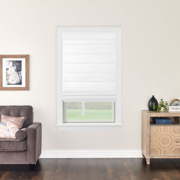 CELLULAR SHADES AND ROMAN SHADES