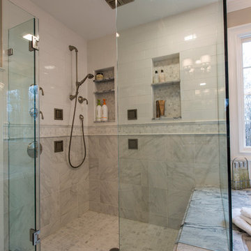 Marble Master Bath in Oxford