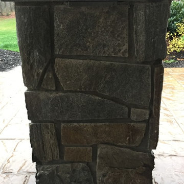 Ipe Deck with Dry Techo Bloc Patio