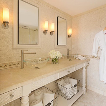 Cambridge MA High Rise Condo Master Bathroom
