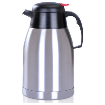 2 Liters Capacity Thermal Carafe Pitcher, Stainless Steel