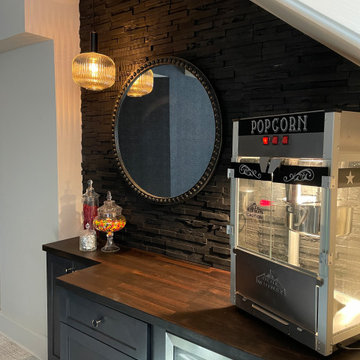 Dark Graphite 3D Entertainment Bar