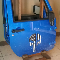 Jeep Door Cart - Garage And Tool Storage