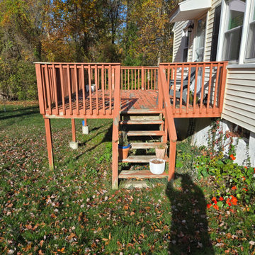 Composite Deck & Railing Installation