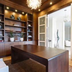 Waterfall Desk - Desks And Hutches