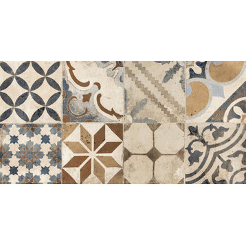 Verona 12''x 24'' Ceramic Tile for Wall & Floor in Multi-Color