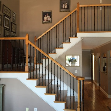 Baluster Swap - Wood to Iron