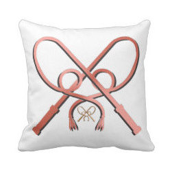 Pink Crop Throw Pillow - Decorative Pillows