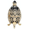 Alexander Palace Collection Romanov Style Enameled Egg: Nevsky