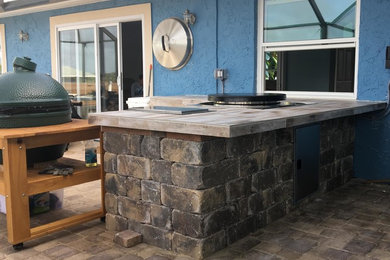 Inspiration for a mediterranean patio remodel in Orlando
