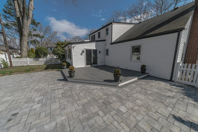 Transitional patio photo in New York